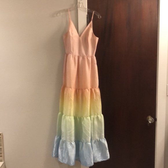 Yumi Kim rainbow ombré Sullivan maxi dress - Picture 3 of 4